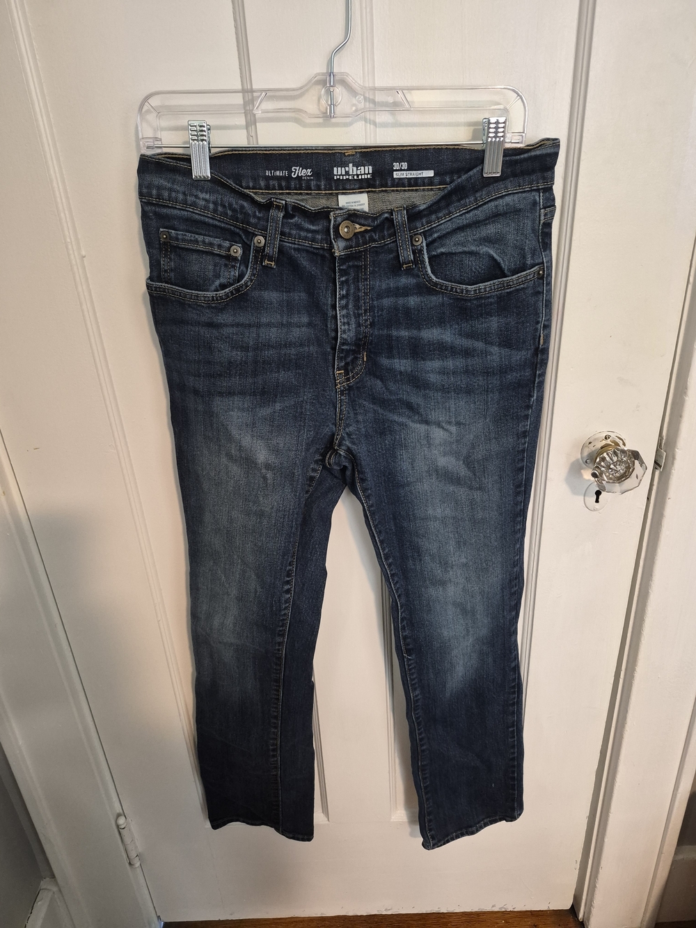 urban pipeline Indigo Slim Straight Jeans - Dark Blue